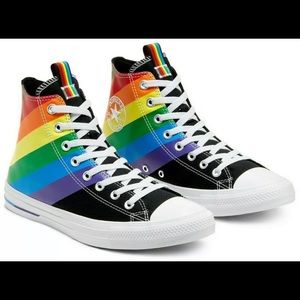 Converse All Star Pride High Top Sneakers Black